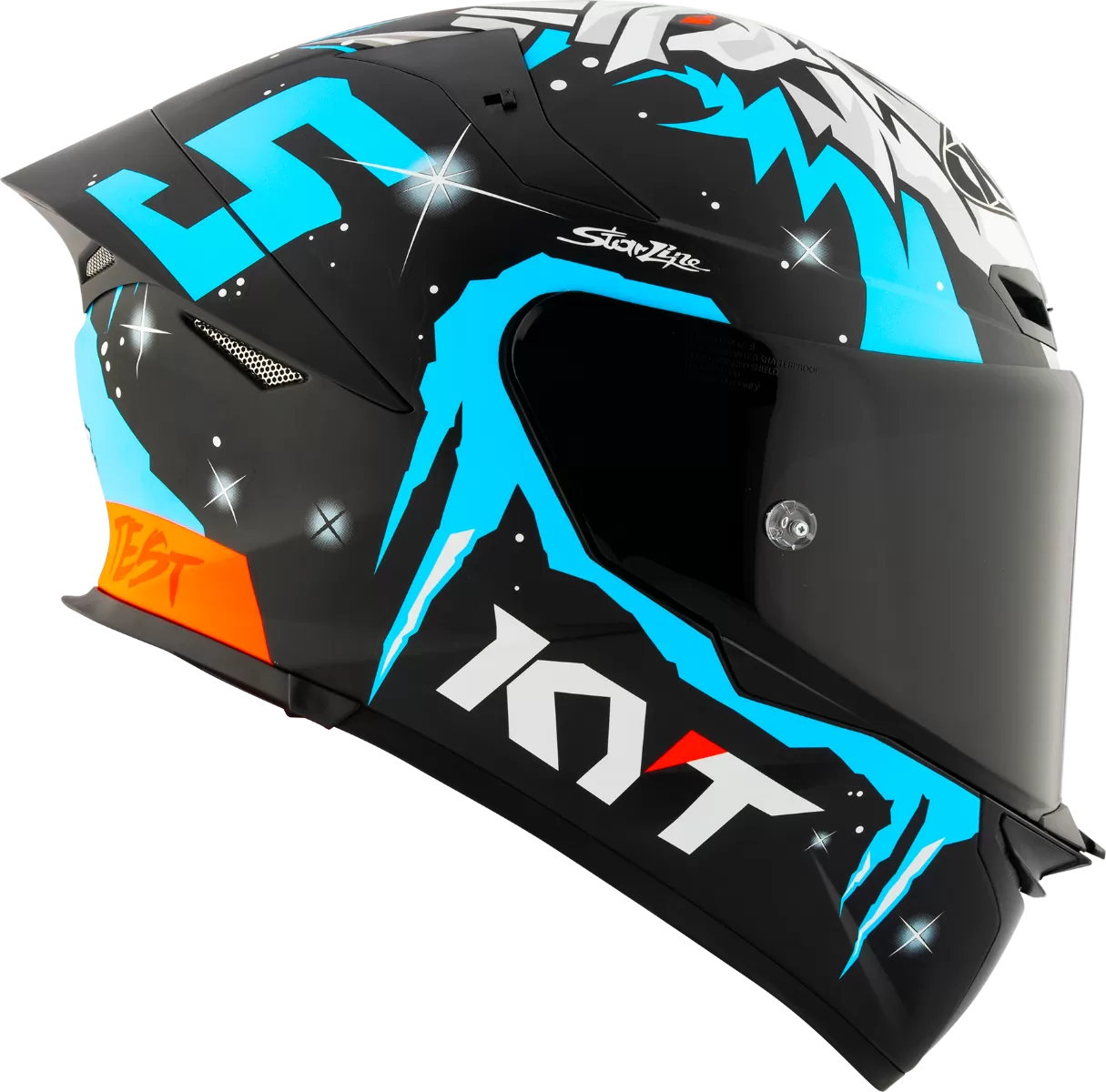 CASCO KYT TT-REVO REPLICA MASIA WINTER TEST MATT