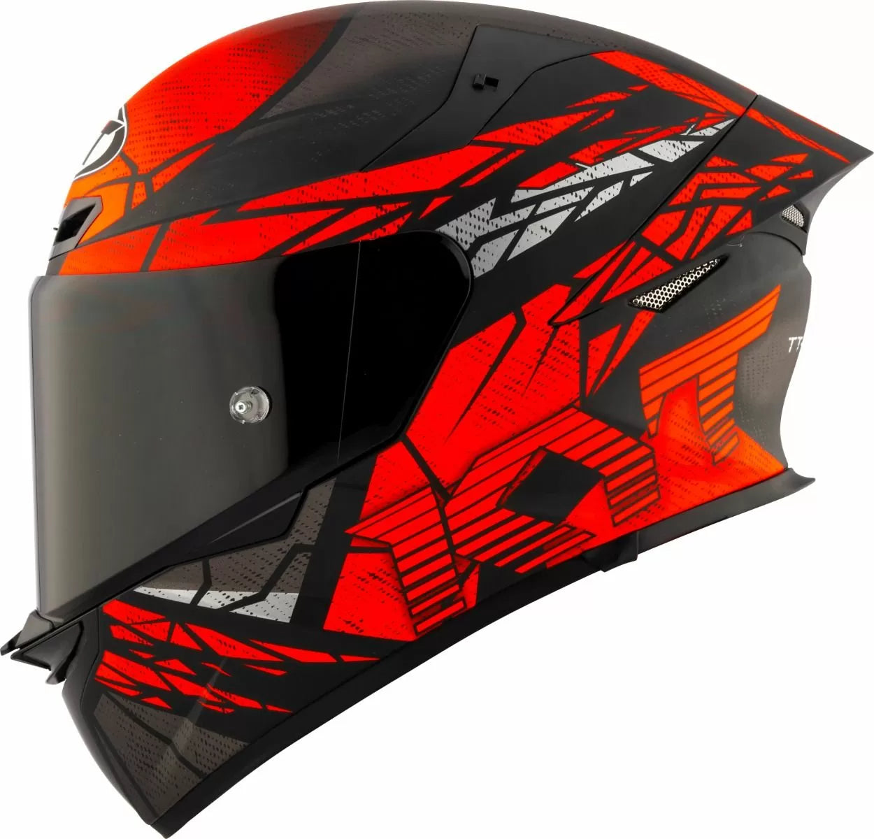 CASCO KYT TT-REVO COMBUSTION MATT RED