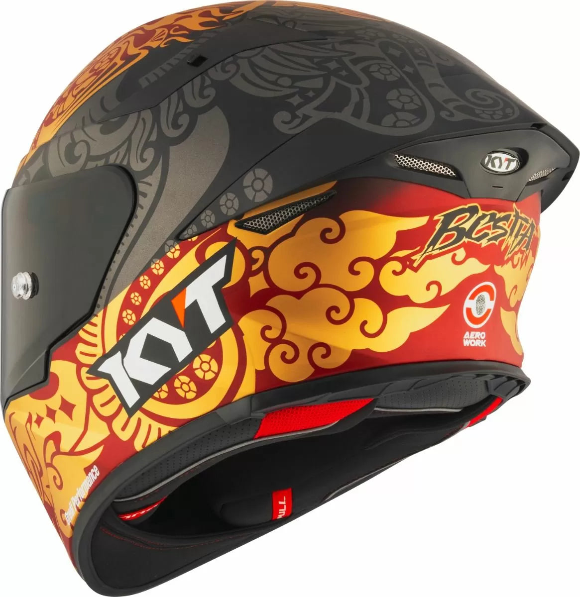 CASCO KYT TT-REVO REPLICA ENEA INDONESIA 2023 MATT