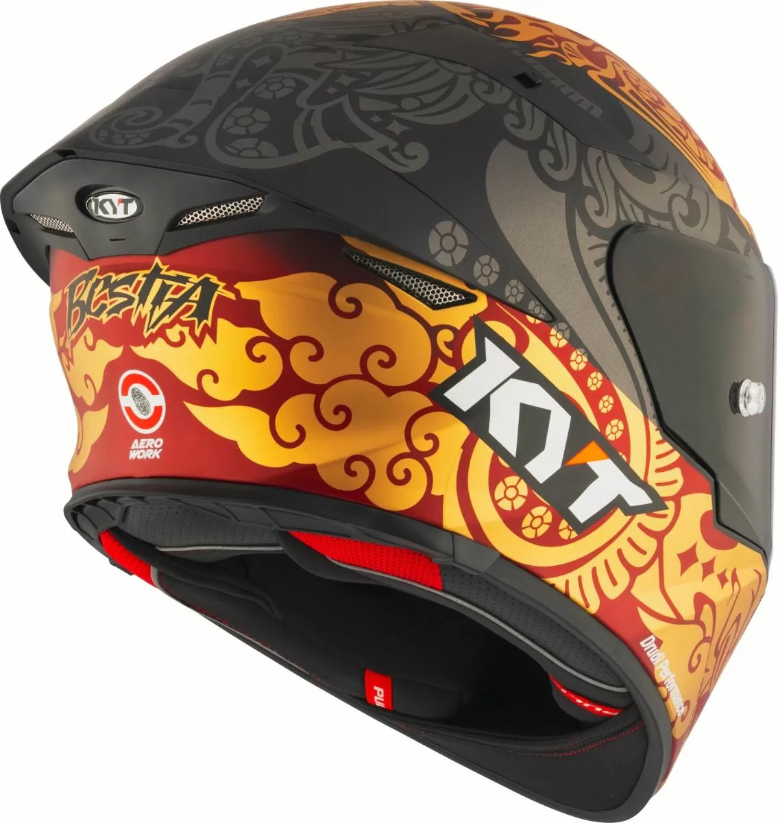 CASCO KYT TT-REVO REPLICA ENEA INDONESIA 2023 MATT