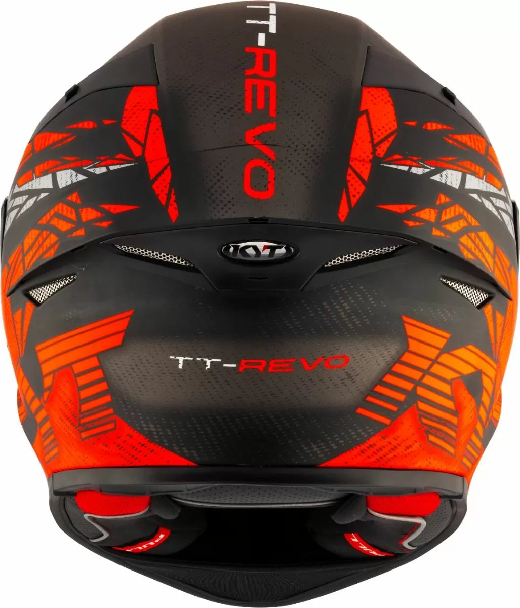 CASCO KYT TT-REVO COMBUSTION MATT RED