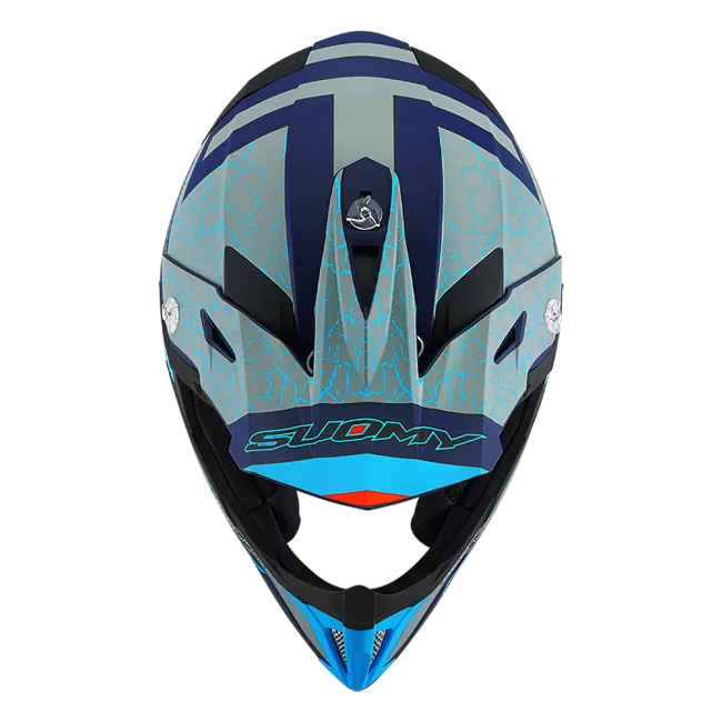 CASCO SUOMY X-WING REEL MATT BLUE FLUO