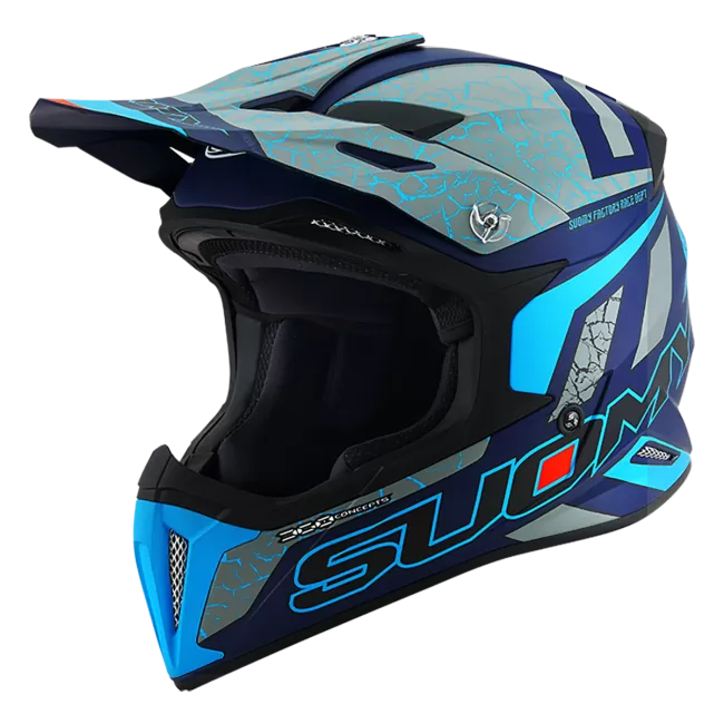 CASCO SUOMY X-WING REEL MATT BLUE FLUO
