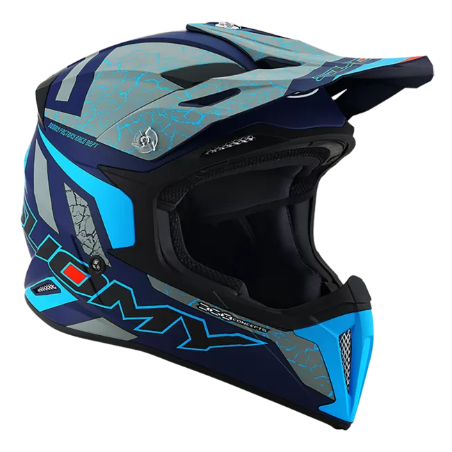CASCO SUOMY X-WING REEL MATT BLUE FLUO