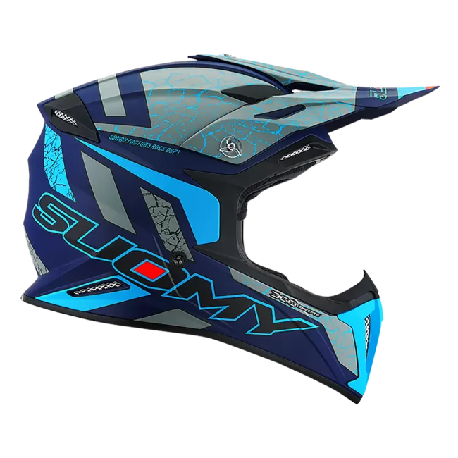 CASCO SUOMY X-WING REEL MATT BLUE FLUO