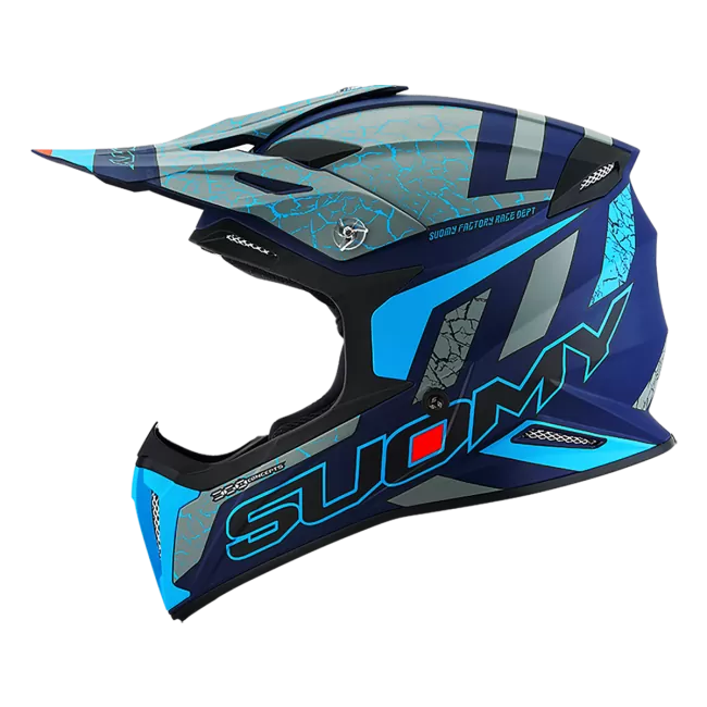 CASCO SUOMY X-WING REEL MATT BLUE FLUO