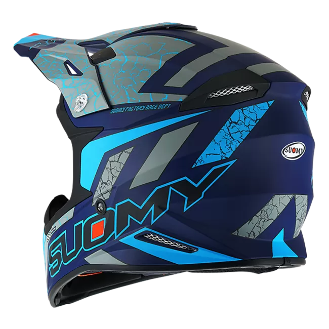 CASCO SUOMY X-WING REEL MATT BLUE FLUO