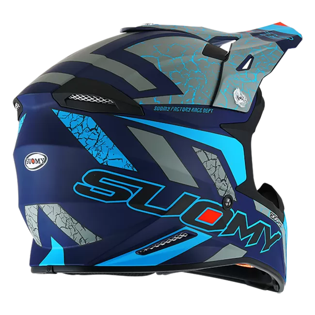 CASCO SUOMY X-WING REEL MATT BLUE FLUO