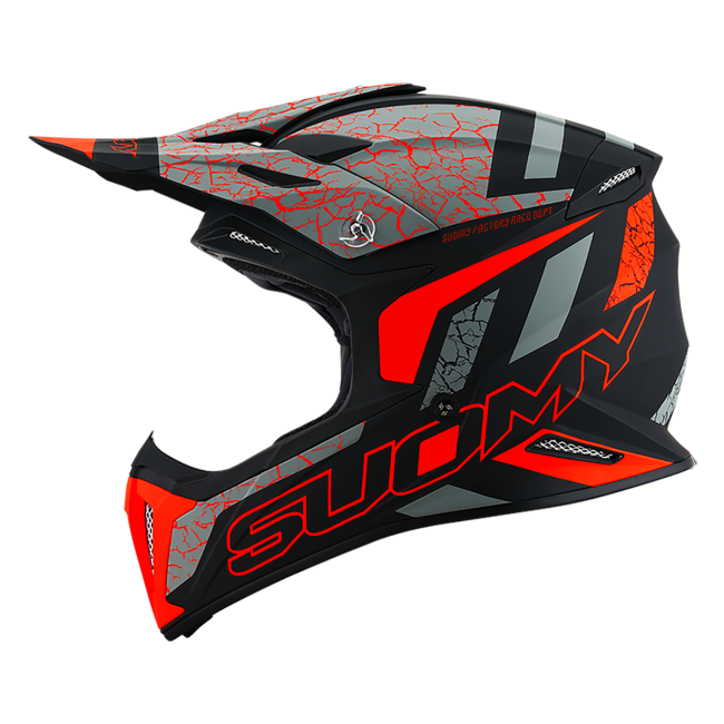 CASCO SUOMY X-WING REEL MATT ORANGE FLUO