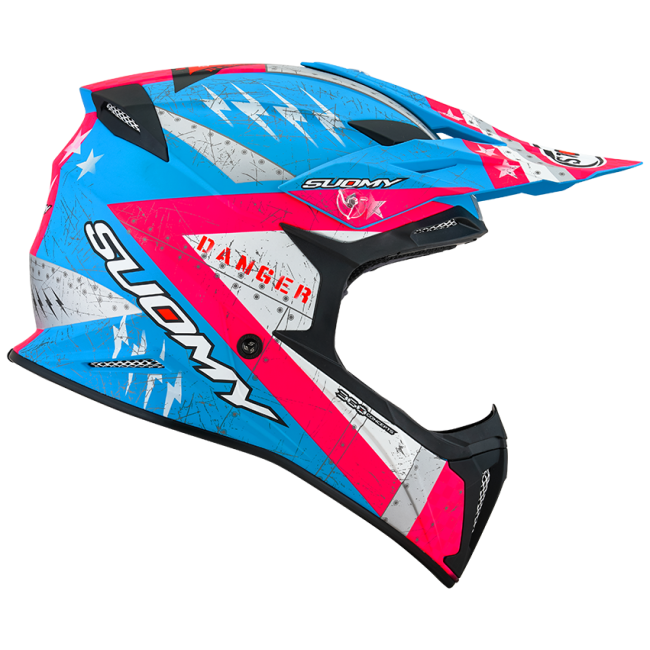 CASCO SUOMY X-WING JETFIGHTER MATT PINK