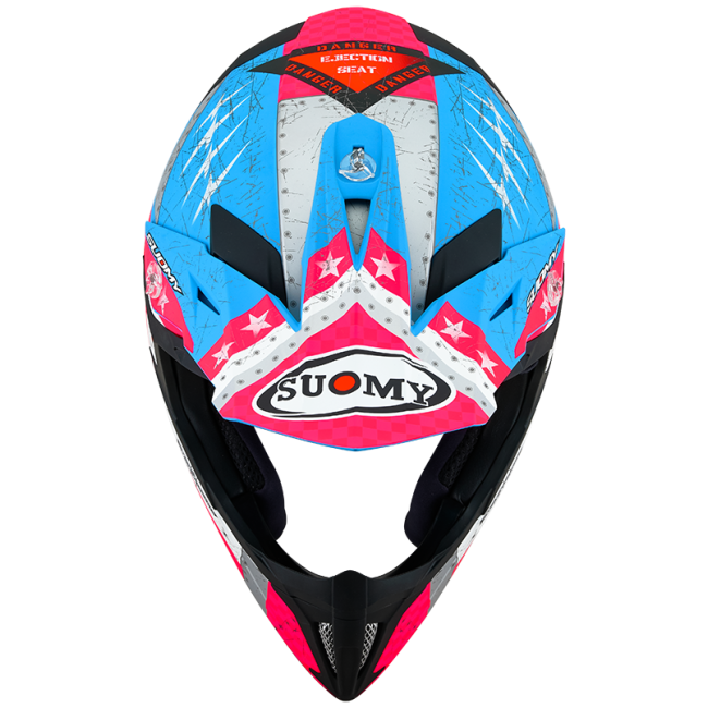 CASCO SUOMY X-WING JETFIGHTER MATT PINK