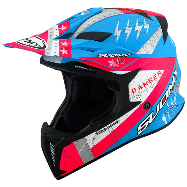 CASCO SUOMY X-WING JETFIGHTER MATT PINK