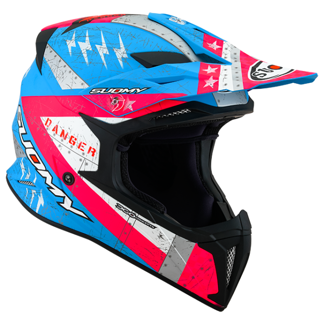 CASCO SUOMY X-WING JETFIGHTER MATT PINK