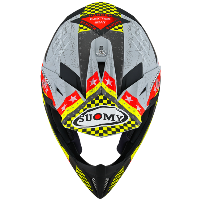CASCO SUOMY X-WING JETFIGHTER MATT RED