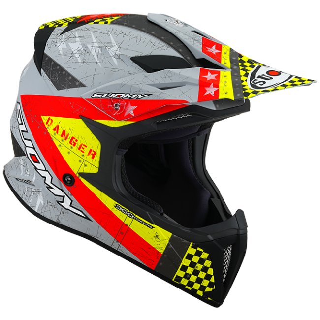 CASCO SUOMY X-WING JETFIGHTER MATT RED