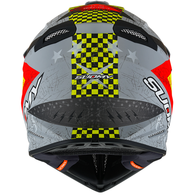 CASCO SUOMY X-WING JETFIGHTER MATT RED