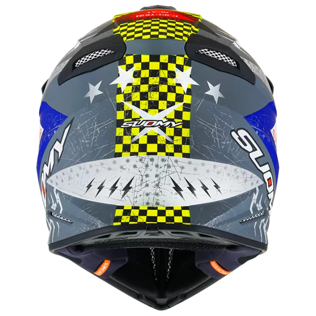 CASCO SUOMY X-WING JETFIGHTER MATT BLUE