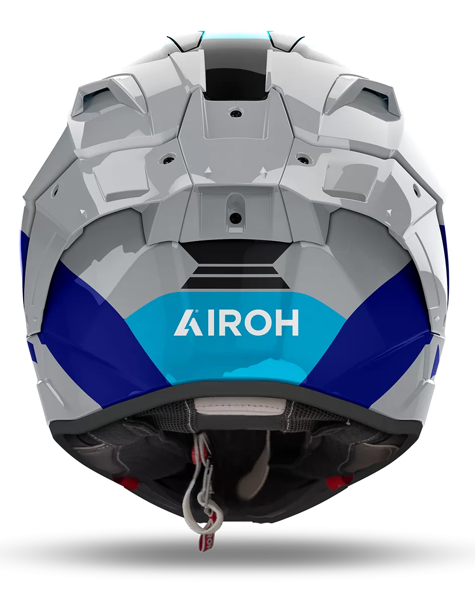 CASCO AIROH GP800 COMPETITION BLUE GLOSS