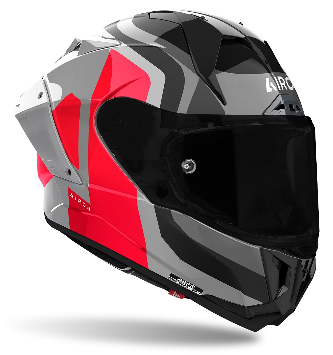 CASCO AIROH GP800 COMPETITION RED GLOSS