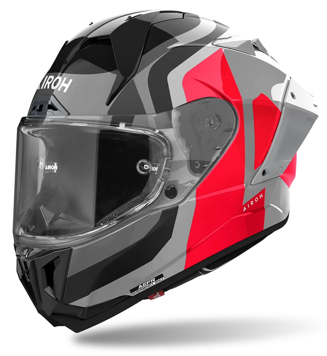 CASCO AIROH GP800 COMPETITION RED GLOSS