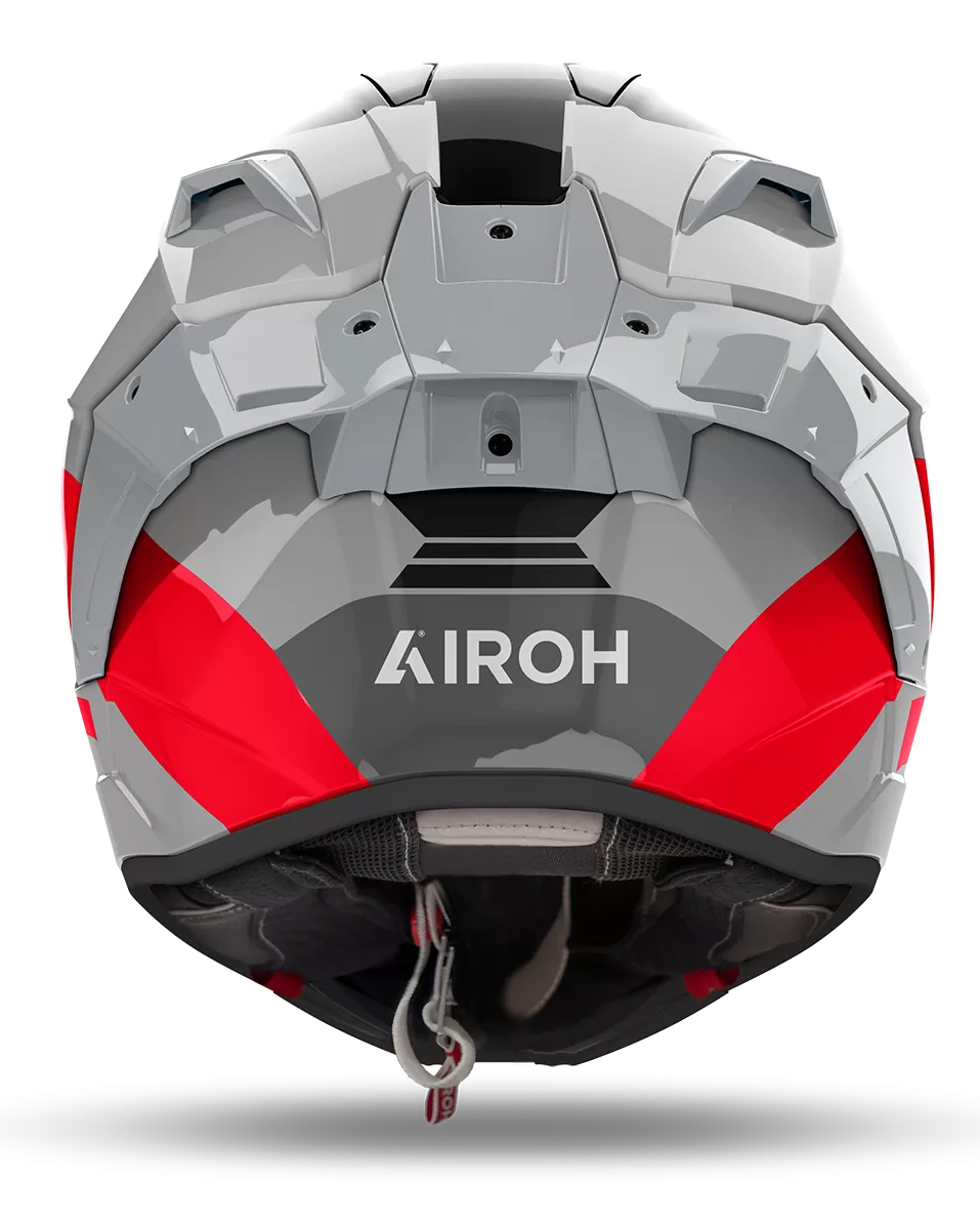 CASCO AIROH GP800 COMPETITION RED GLOSS