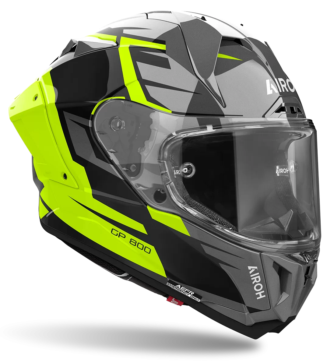 CASCO AIROH GP800 MASTER YELLOW GLOSS