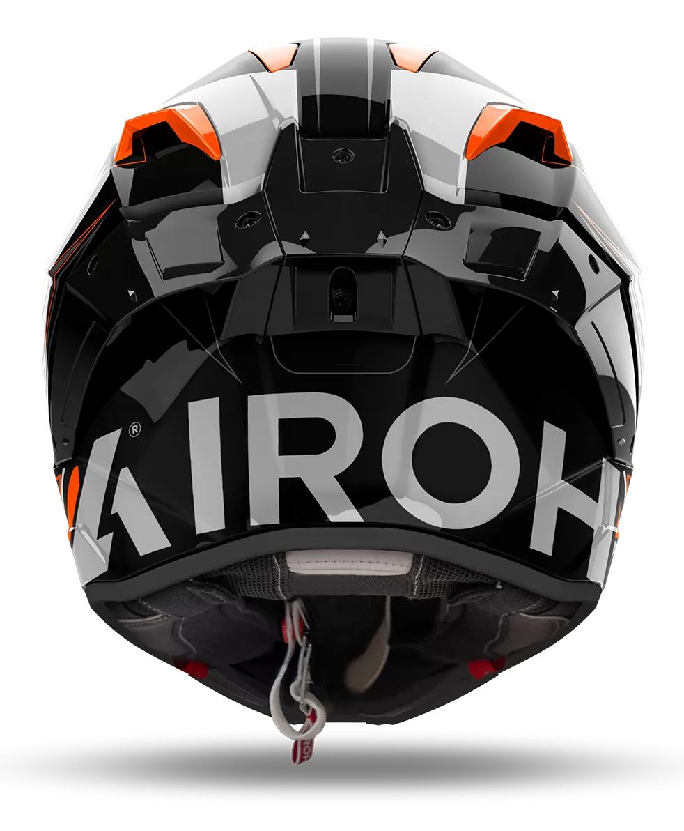 CASCO AIROH GP800 MUST ORANGE GLOSS