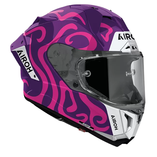 CASCO AIROH GP800 SWAIN VIOLET GLOSS