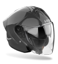 CASCO AIROH H 21 COLOR DARK GREY GLOSS