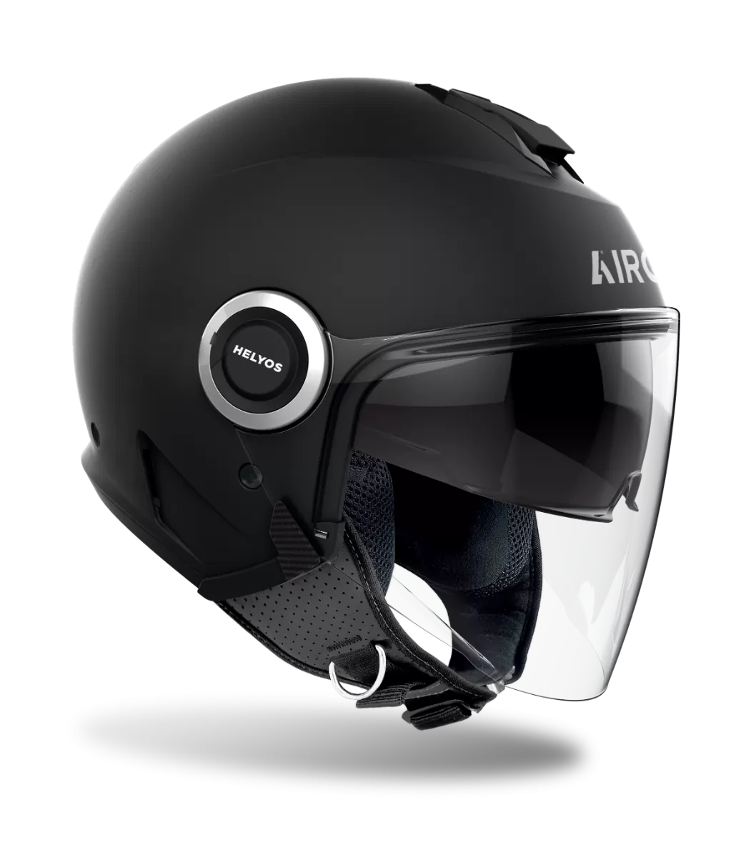 CASCO AIROH HELYOS COLOR BLACK MATT