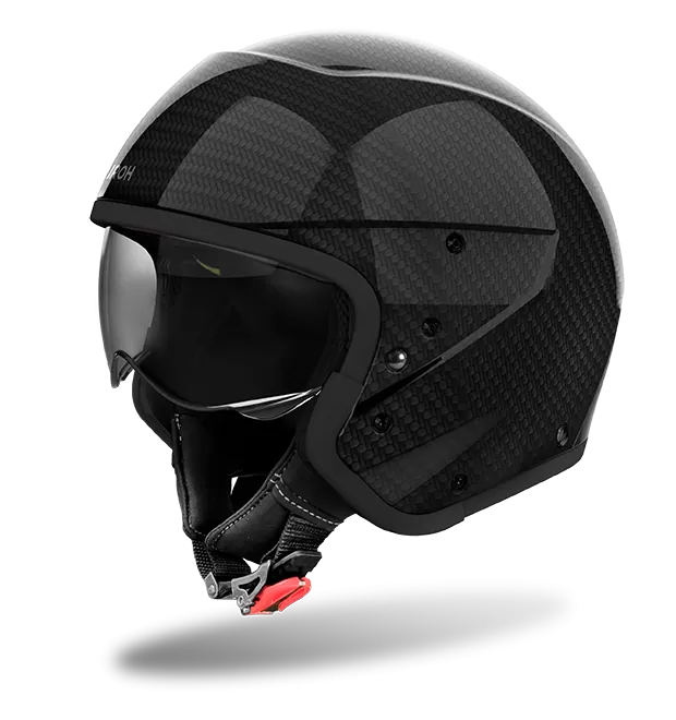 CASCO AIROH J110 CARBON GLOSS
