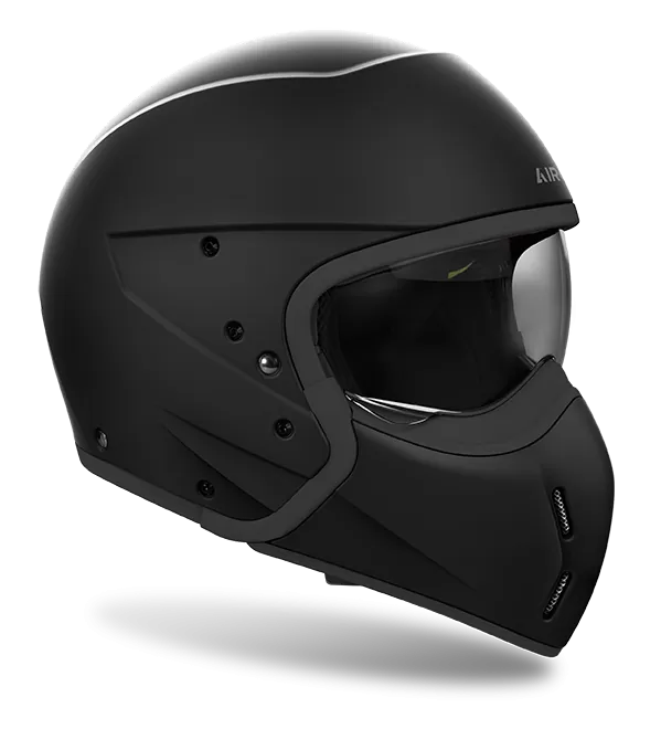 CASCO AIROH J110 COLOR BLACK MATT