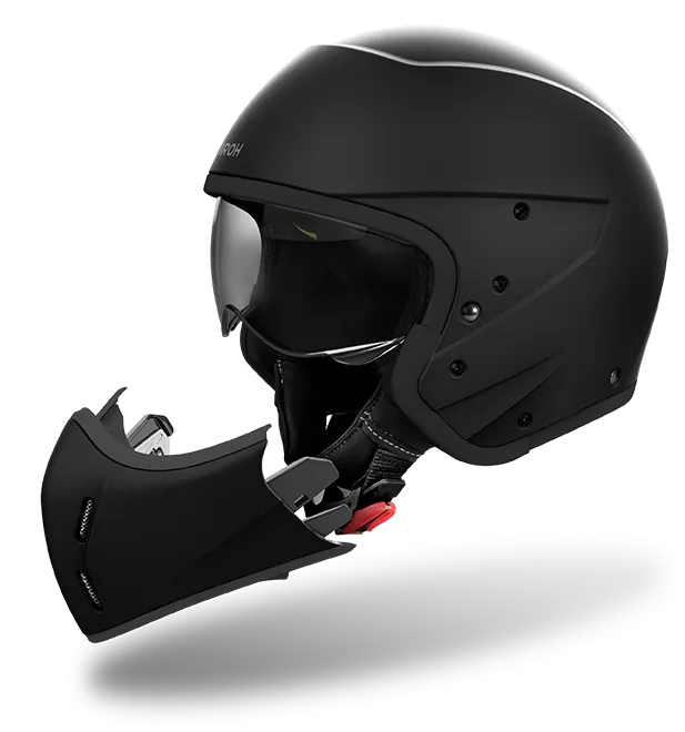 CASCO AIROH J110 RASTER BLACK MATT