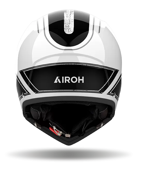 CASCO AIROH J110 RASTER WHITE GLOSS