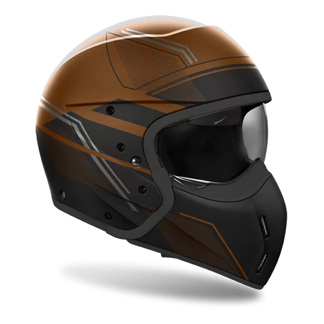 CASCO AIROH J110 SLIM BRONZE MATT