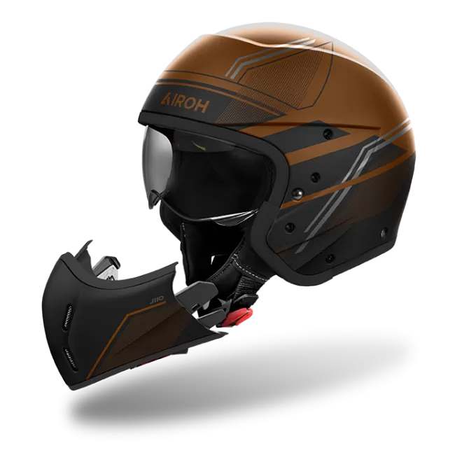 CASCO AIROH J110 SLIM BRONZE MATT