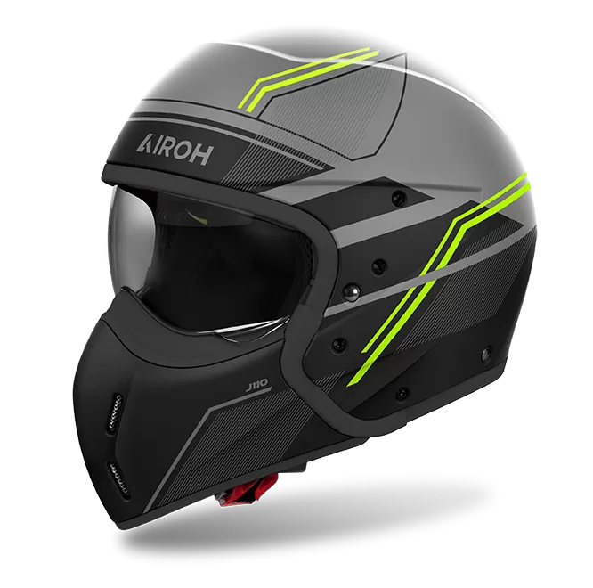 CASCO AIROH J110 SLIM YELLOW MATT