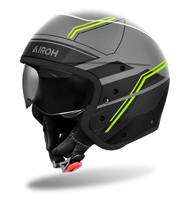 CASCO AIROH J110 SLIM YELLOW MATT