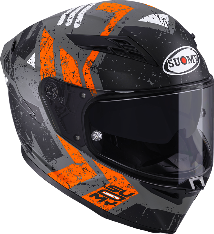 CASCO SUOMY ENTROPY MATT ORANGE