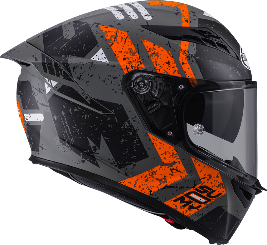 CASCO SUOMY ENTROPY MATT ORANGE