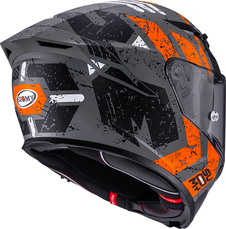 CASCO SUOMY ENTROPY MATT ORANGE