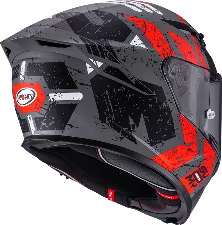 CASCO SUOMY ENTROPY MATT RED
