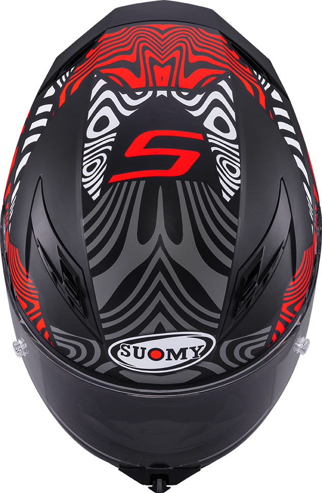 CASCO SUOMY STELLAR 2 MOLTEN MATT RED