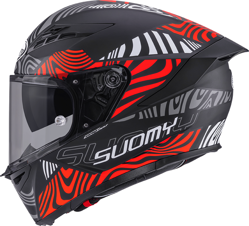 CASCO SUOMY STELLAR 2 MOLTEN MATT RED