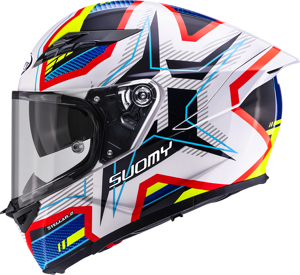 CASCO SUOMY STELLAR 2 BLACKSTAR WHITE/BLUE
