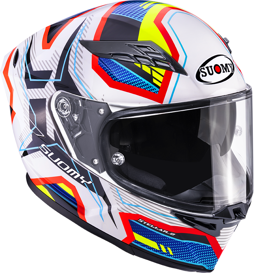 CASCO SUOMY STELLAR 2 BLACKSTAR WHITE/BLUE