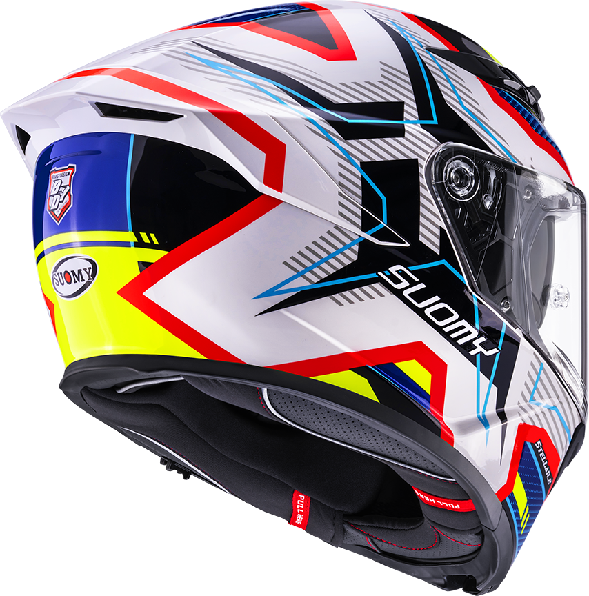 CASCO SUOMY STELLAR 2 BLACKSTAR WHITE/BLUE