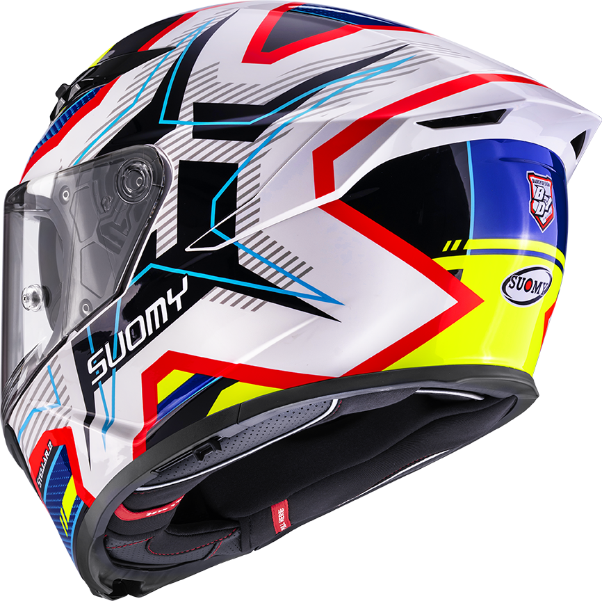 CASCO SUOMY STELLAR 2 BLACKSTAR WHITE/BLUE