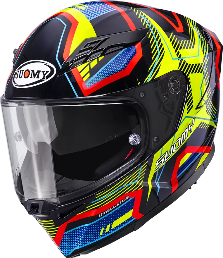 CASCO SUOMY STELLAR 2 BLACKSTAR BLUE/YELLOW