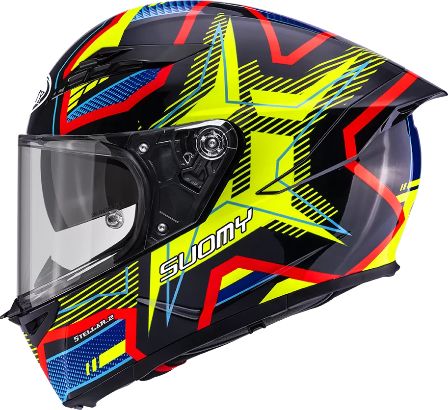 CASCO SUOMY STELLAR 2 BLACKSTAR BLUE/YELLOW